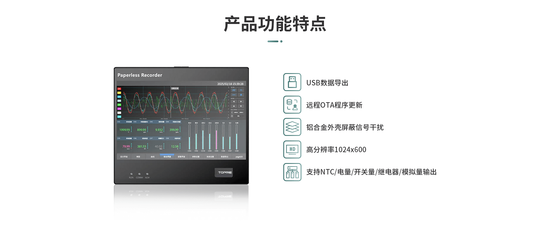 多路數據記錄儀