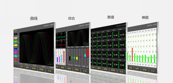 數據采集T3記錄儀顯示界面圖